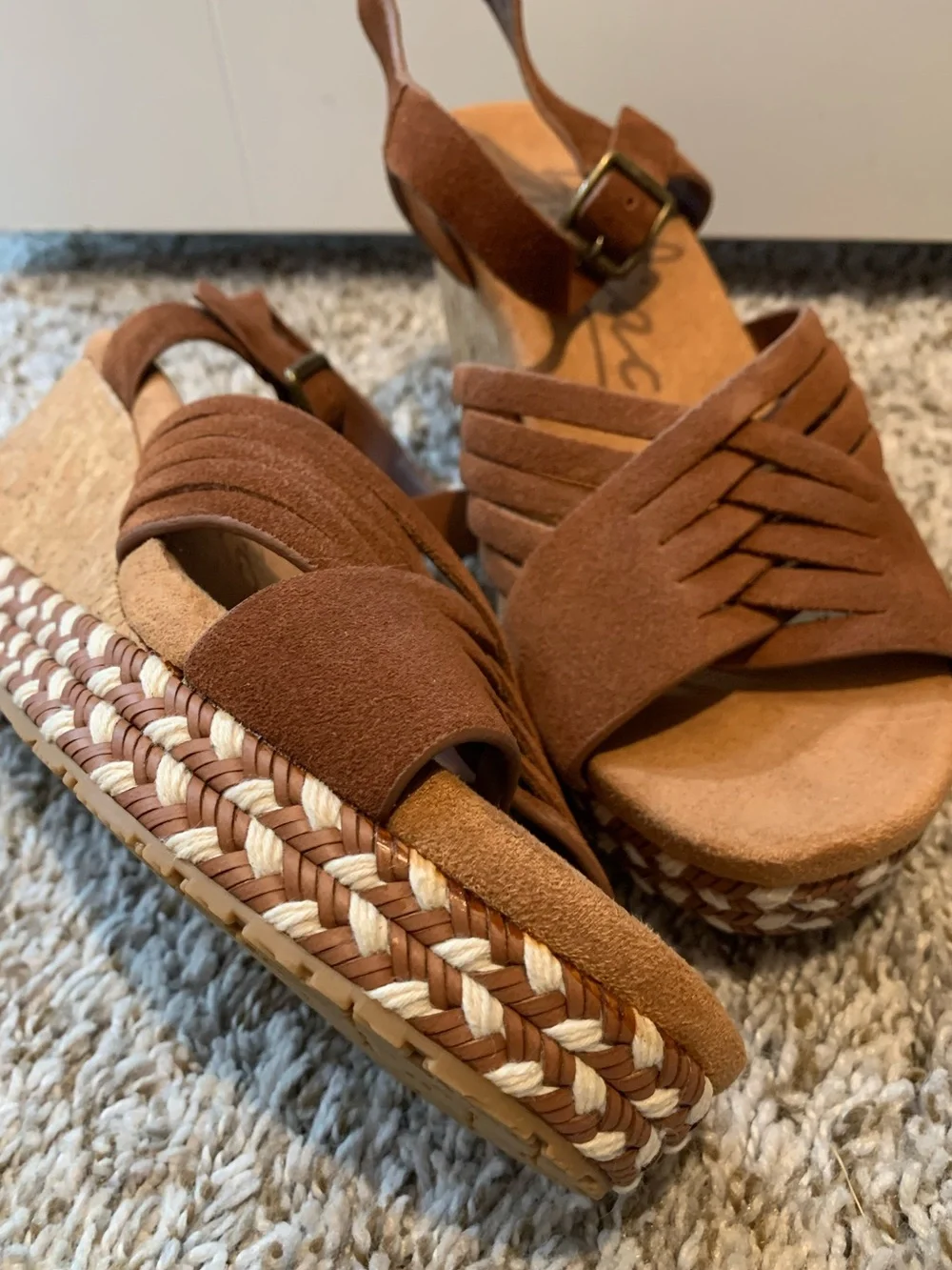 💙Zodiac Paola Wedge Sandals